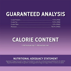 Guaranteed Analysis & Calorie Content for Zignature Grain Free Multi Protein Puppy Canned Food