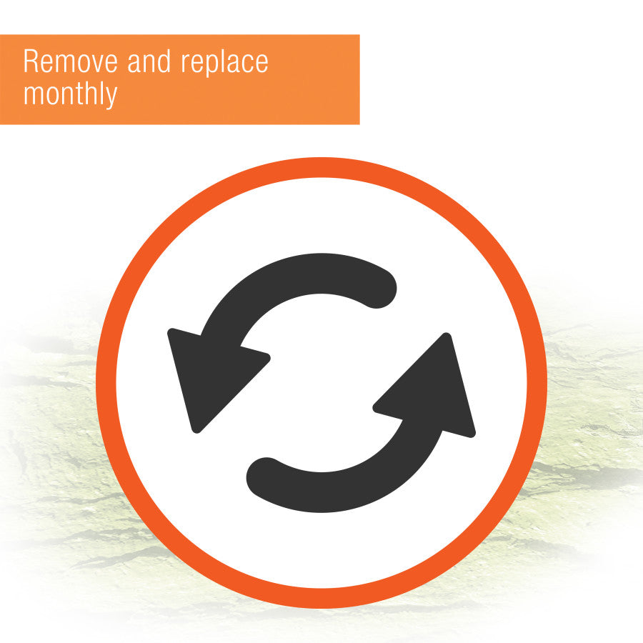 Zilla Bark Blend remove and replace monthly