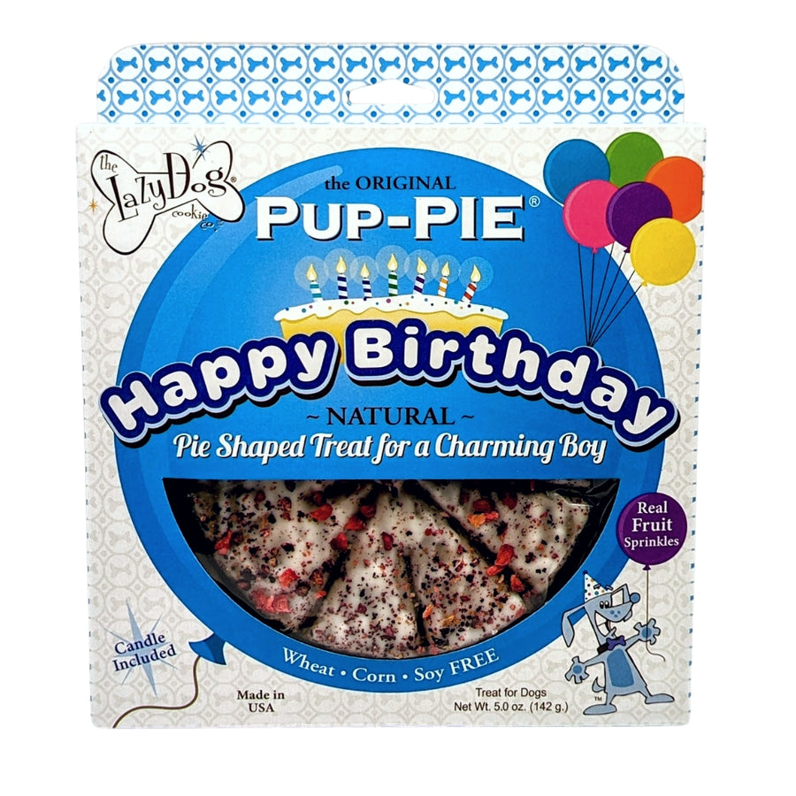 Lazy Dog Cookie Company Happy Birthday For A Charming Boy Pup-Pie Dog Treat