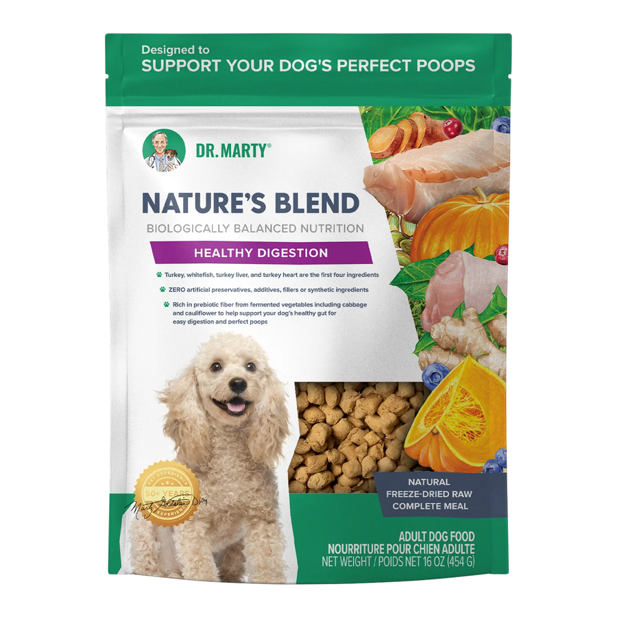 Dr. Marty Nature's Blend Healthy Digestion Freeze-Dried Dog Food
