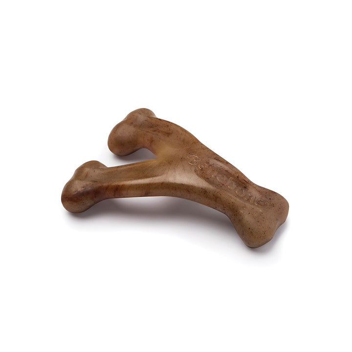 Benebone Wishbone Durable Bacon Flavor Dog Chew