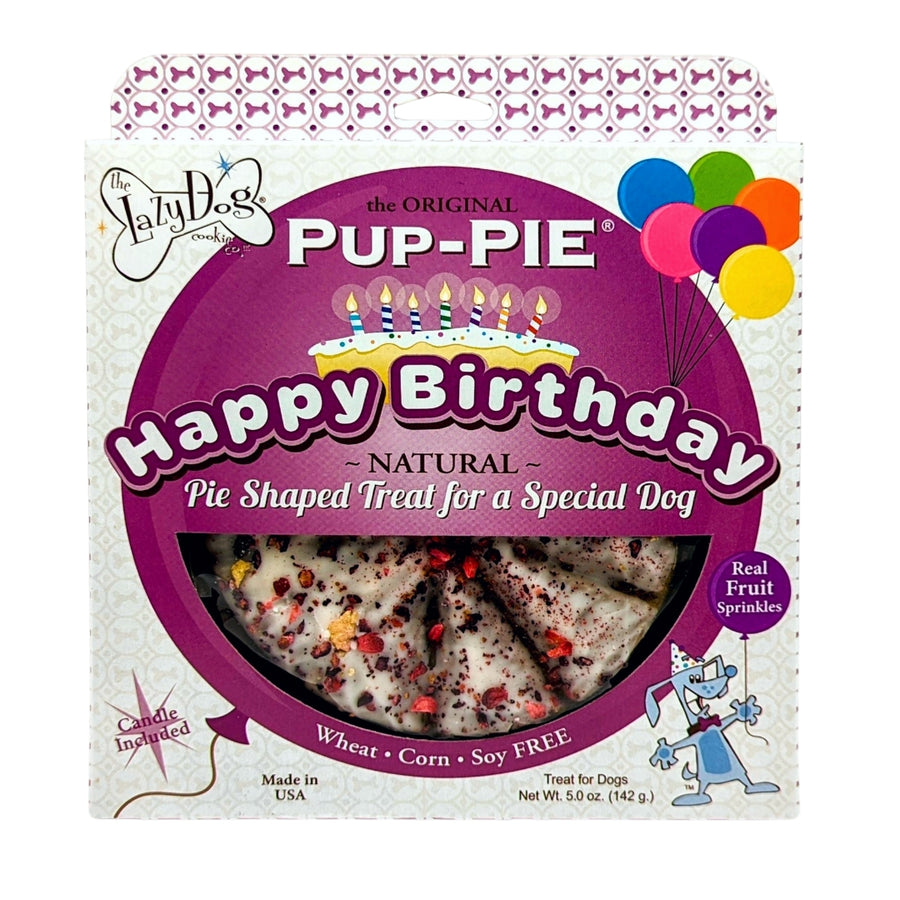 Lazy Dog Cookie Company Happy Birthday For A Special Dog Pup-Pie Dog Treat