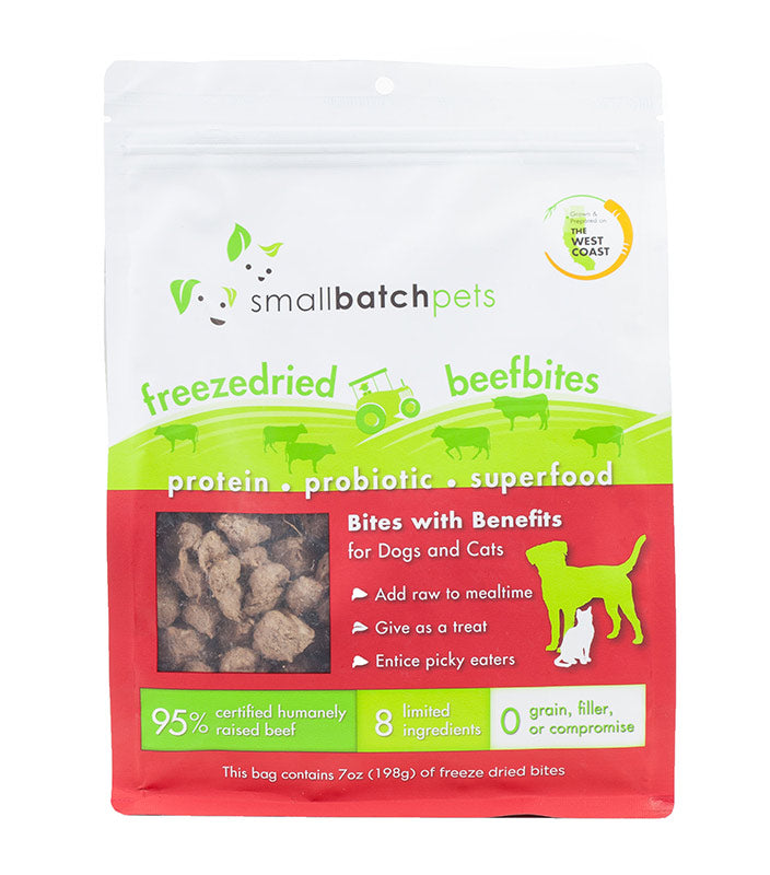 Small Batch Freeze Dried Beef Cat & Dog Treats