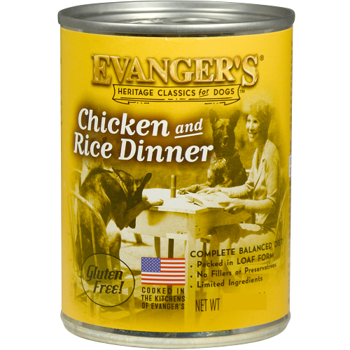 Evanger's Classic Chicken and Rice Dinner Canned Dog Food