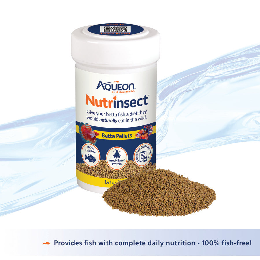 Aqueon Nutrinsect Betta Pellets