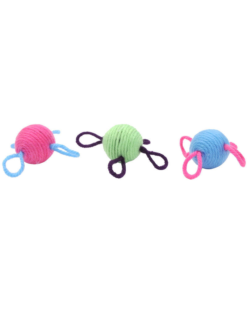 Coastal Turbo Wool Balls Cat Toy