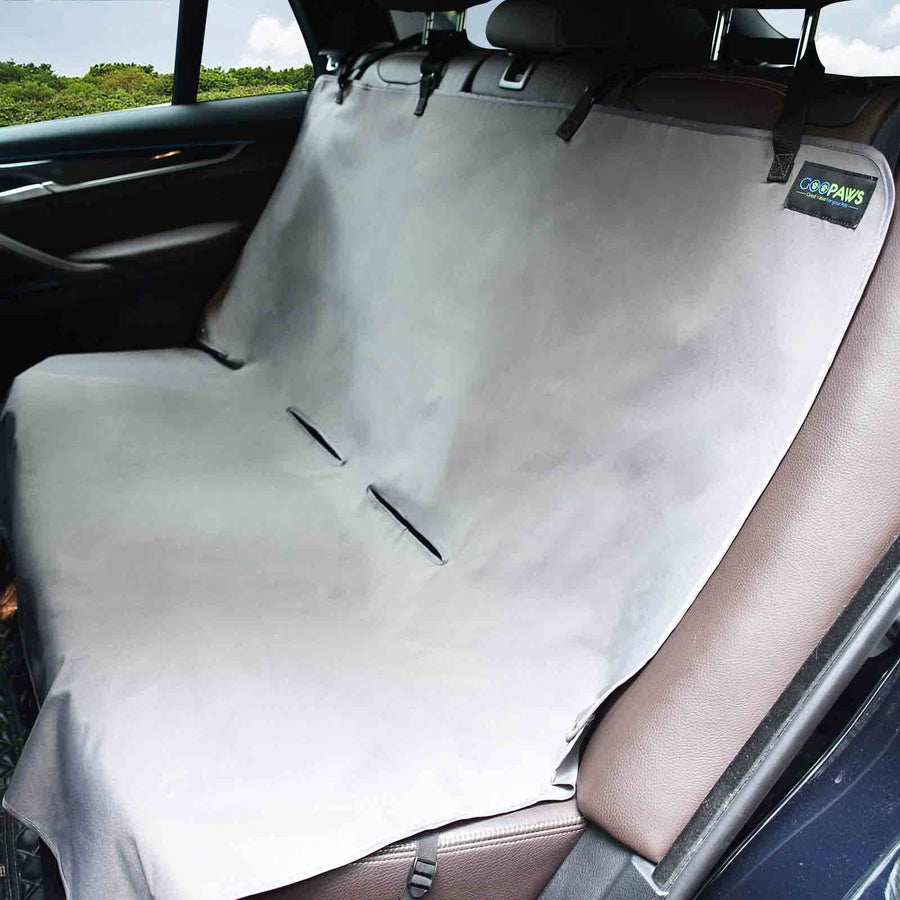 GooPaws Scratchproof Bench Dog Car Seat Cover, Fits Car Truck or SUV