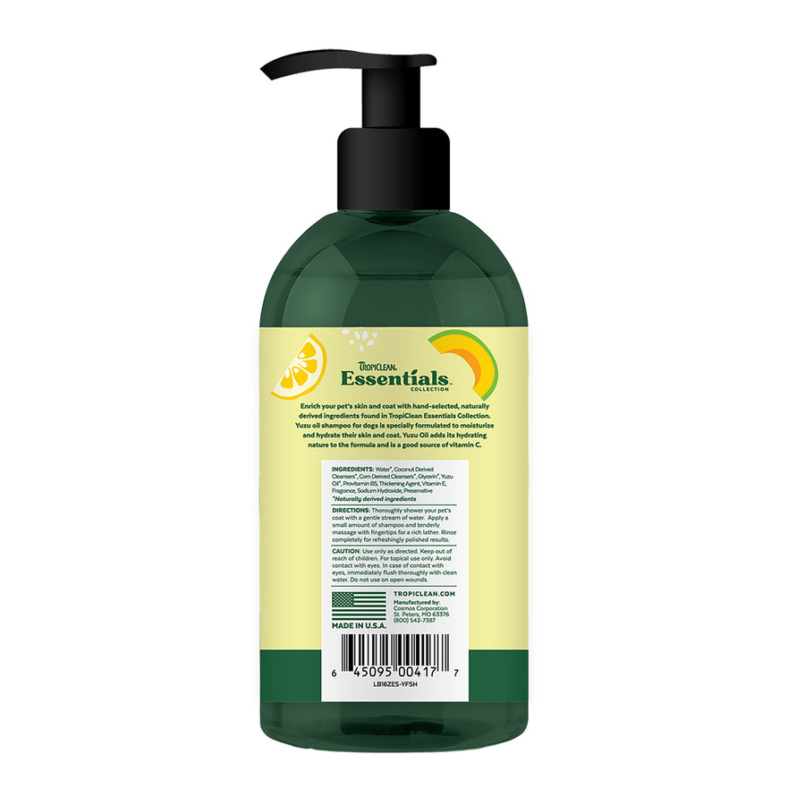 Tropiclean Yuzu Oil Moisturizing Pet Shampoo