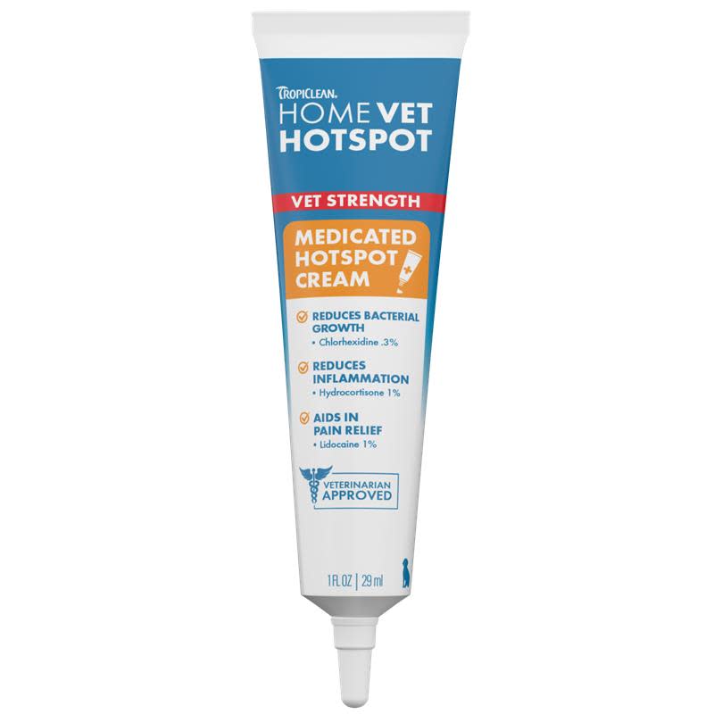 Tropiclean HomeVet Hot Spot Cream for Dogs
