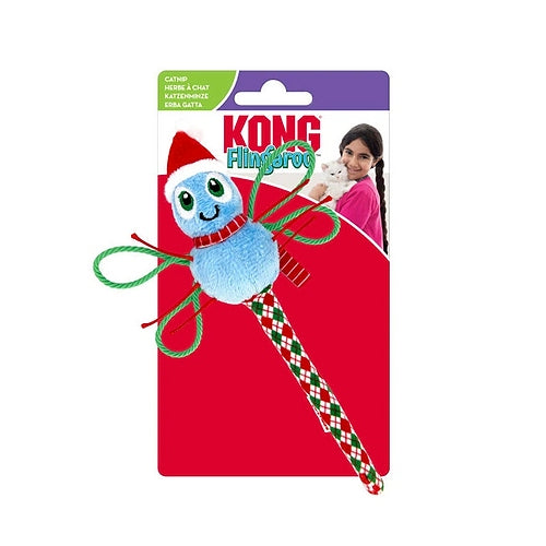 KONG Holiday Flingeroo Dragonfly Cat Toy