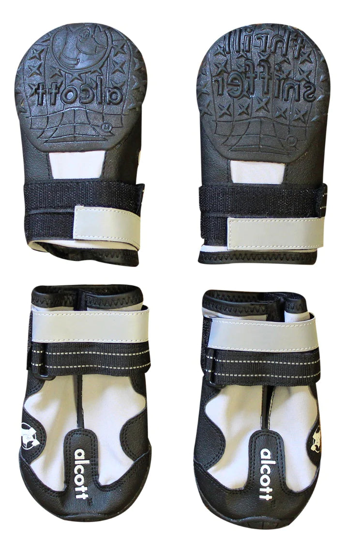 Alcott Adventure Black & Grey All Terrain Dog Boots