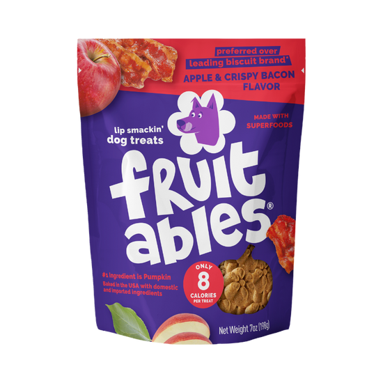 Fruitables Crunchy Crispy Bacon & Apple Dog Treats