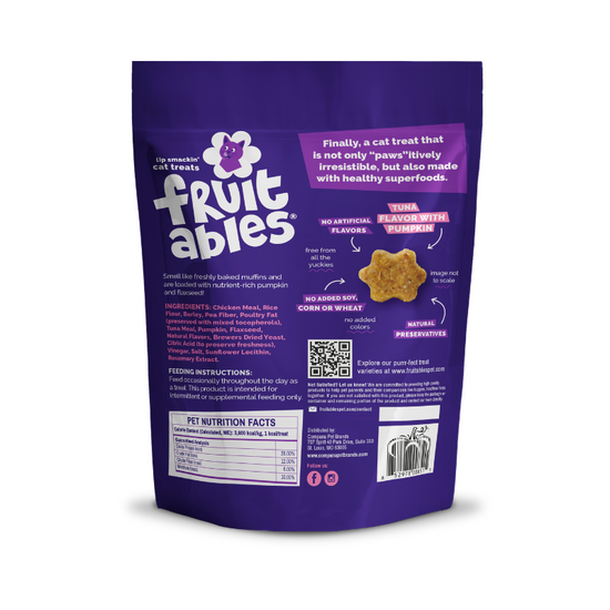 Fruitable Crunchy Tuna & Pumpkin Cat Treats
