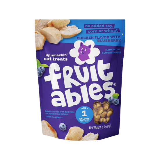 Fruitable Crunchy Chicken & Blueberry Cat Treats