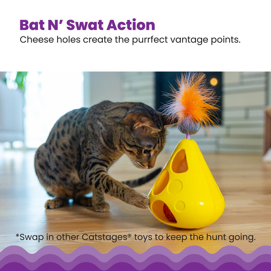 Catstages Mousin' Around Wobble Wedge Cat Toy