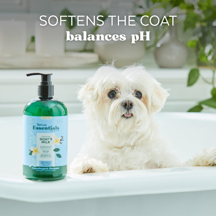 Tropiclean Goat's Milk Hypoallergenic Pet Shampoo