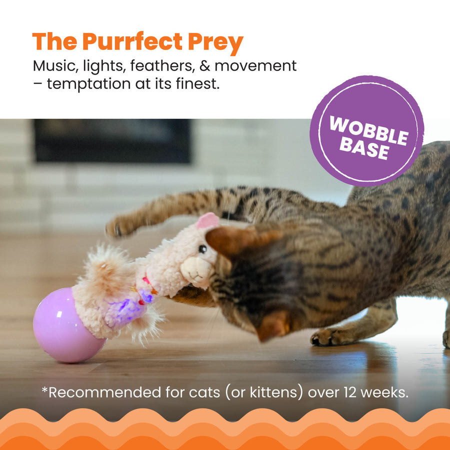 Catstages Electro Dancing Llama Cat Toy