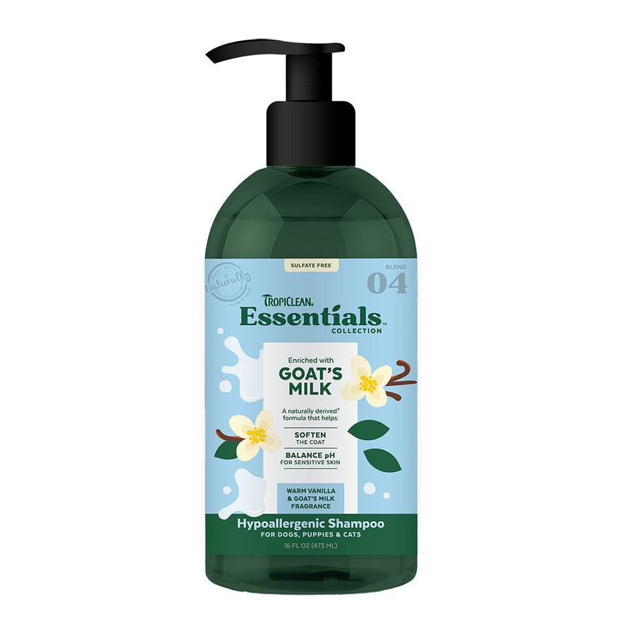 Tropiclean Goat's Milk Hypoallergenic Pet Shampoo