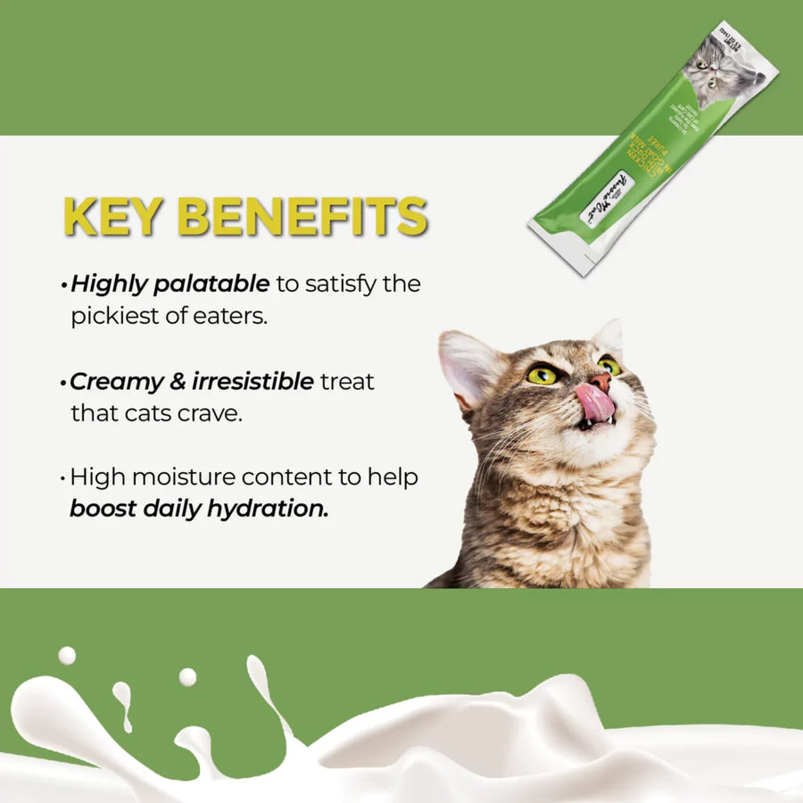 Fussie Cat Puree Chicken & Duck in Goat Milk Puree Cat Treat