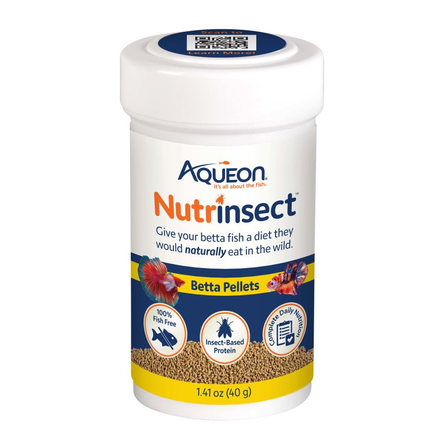 Aqueon Nutrinsect Betta Pellets