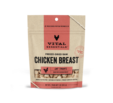 Vital Essentials Freeze-Dried Chicken Breast Cat Treats