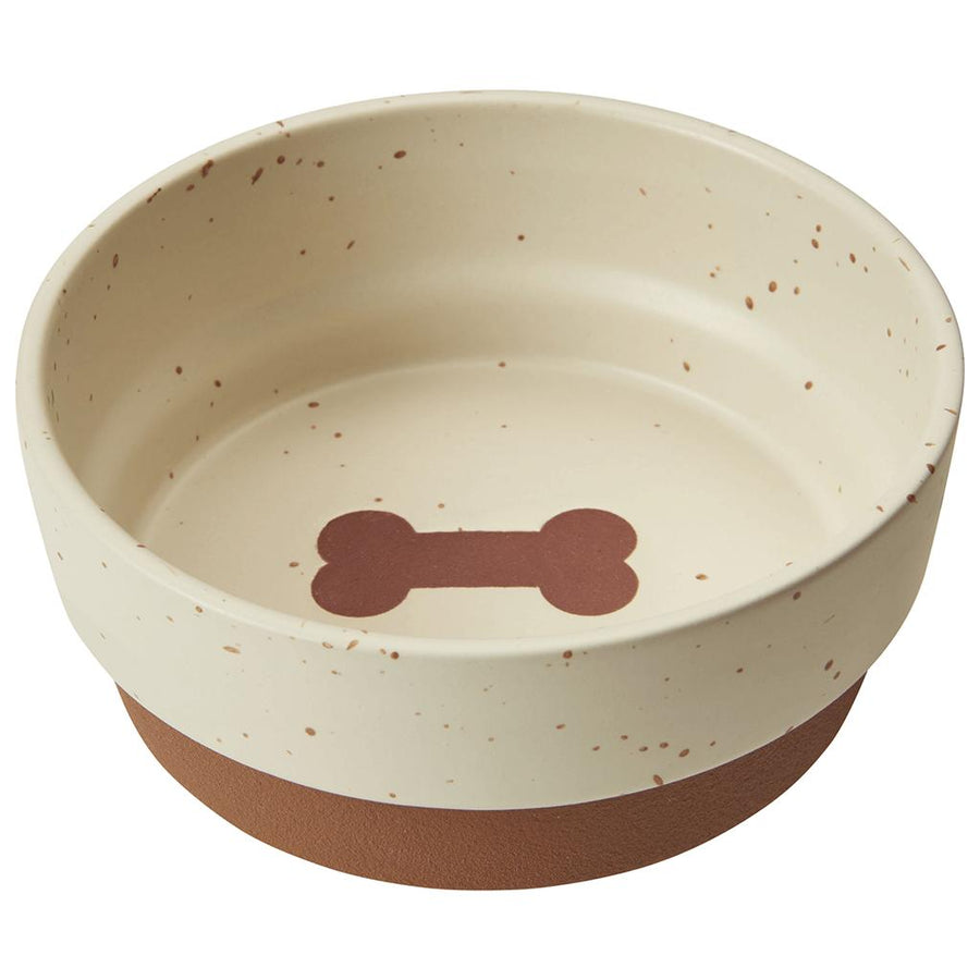 Spot Sedona Brown Dog Dish