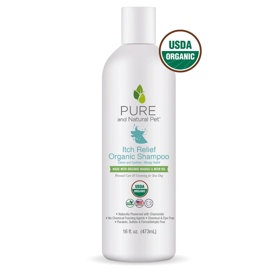 PURE and Natural Pet Organic Itch Relief Shampoo