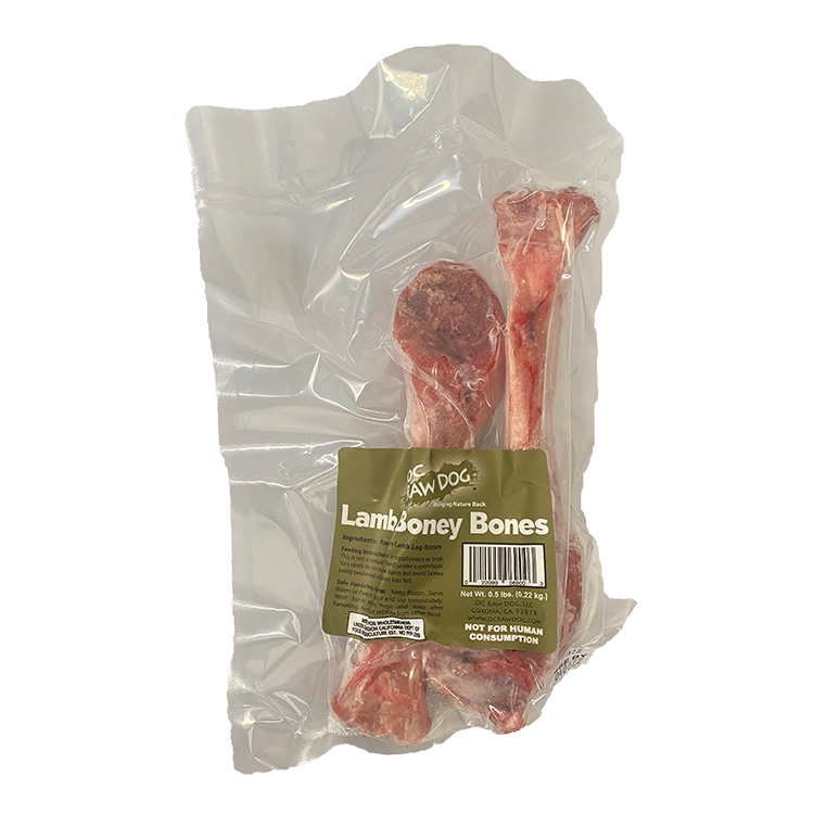 OC Raw Frozen Lamb Bone Dog Treats