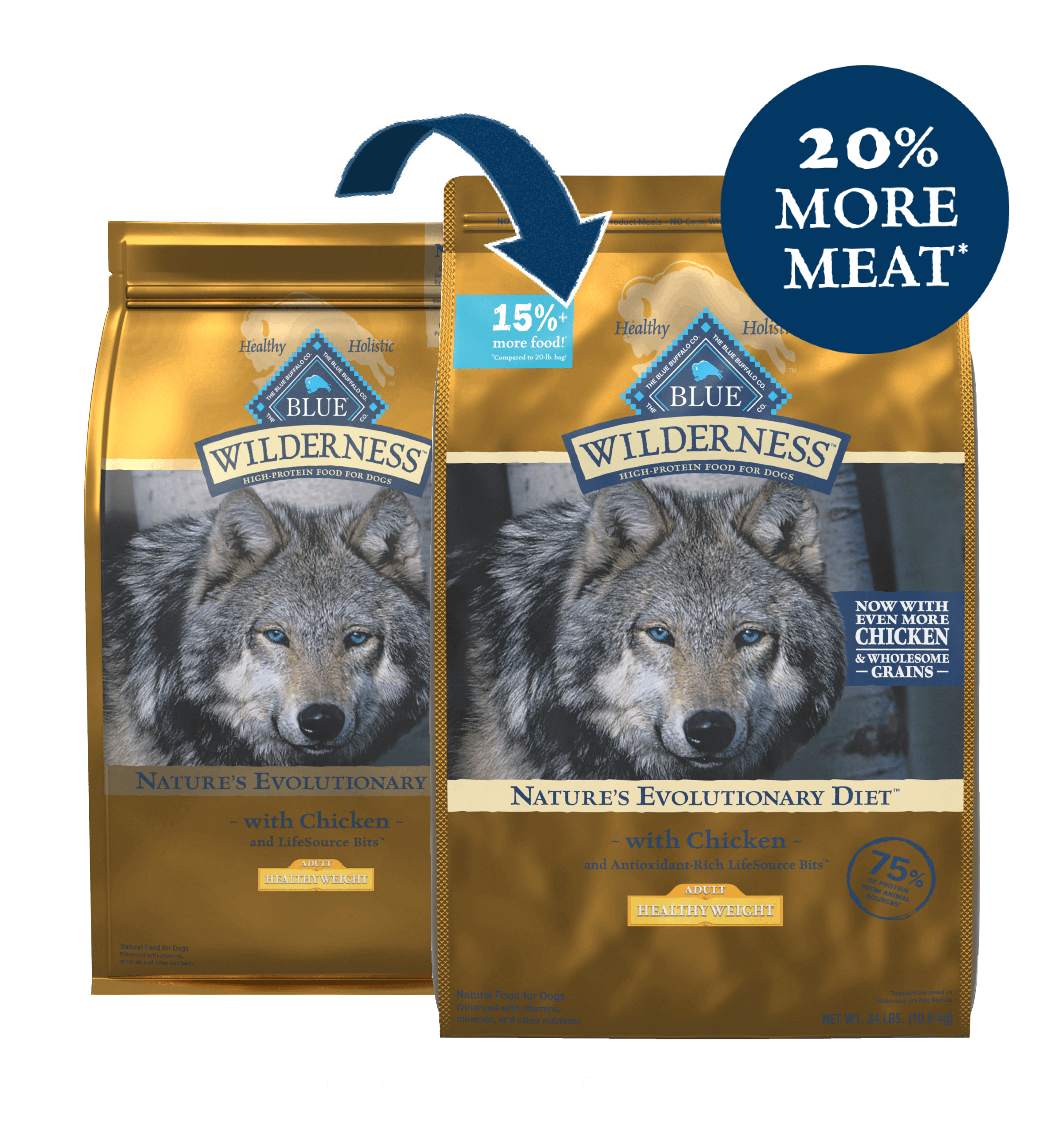 Blue buffalo best sale lite dog food