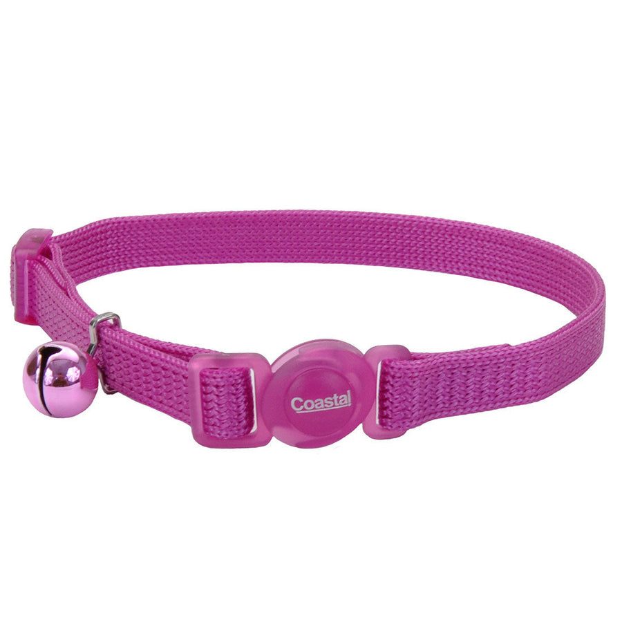 Coastal Safe Cat Adjustable Breakaway Cat Collar, Orchid