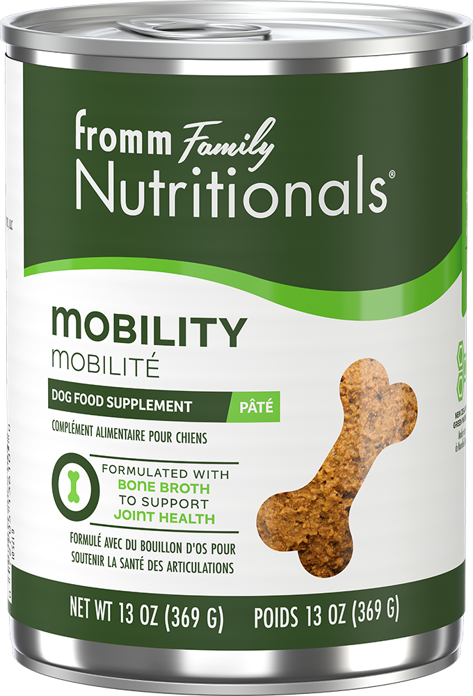 Fromm Nutritionals Mobility Supplement Pate Canned Dog Food 13oz Can 