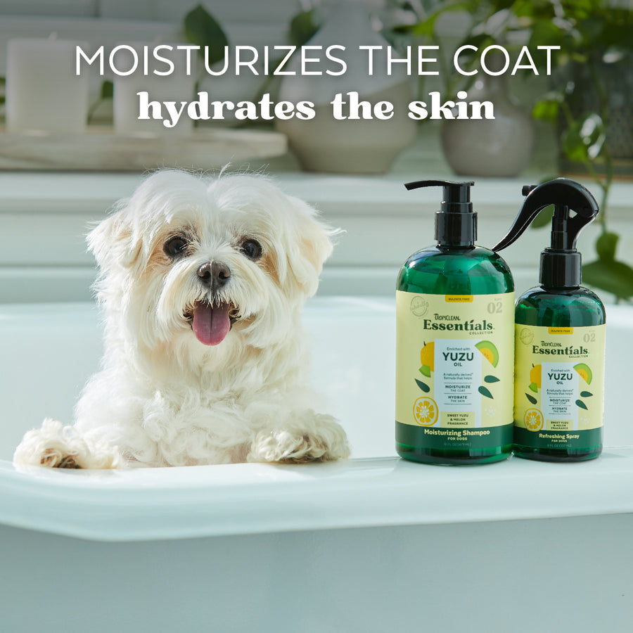 Tropiclean Yuzu Oil Moisturizing Pet Shampoo