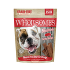 WholeSomes Bruno's Jerky Strips
Moist treats For Dogs
Grain and Gluten Free.