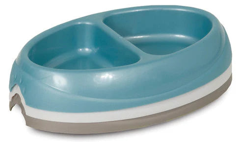 Petmate Double Dinner Bowl Ultra Light