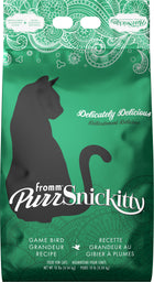 Fromm PurrSnickitty Game Bird Grandeur Dry Cat Food 10lbs Front of Bag