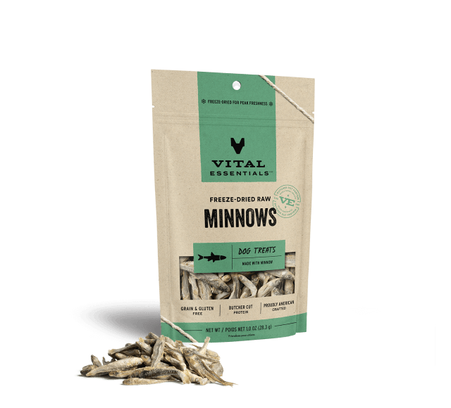 Vital Essentials Freeze-Dried Minnows Dog Treats