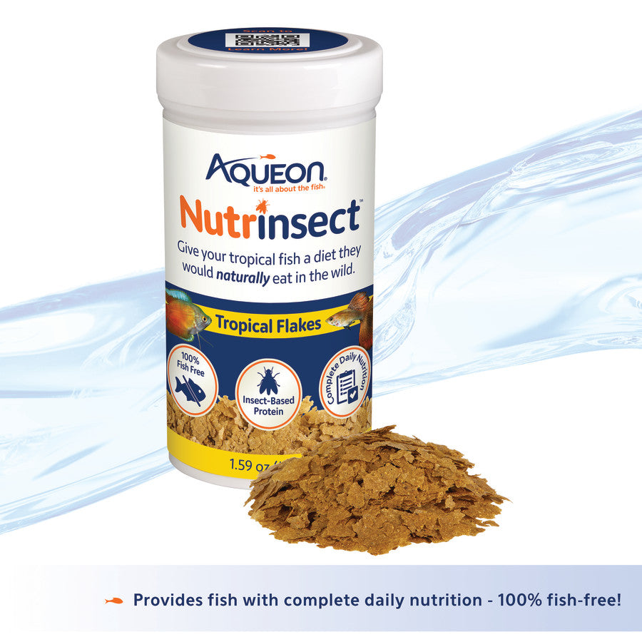 Aqueon Nutrinsect Topical Flakes