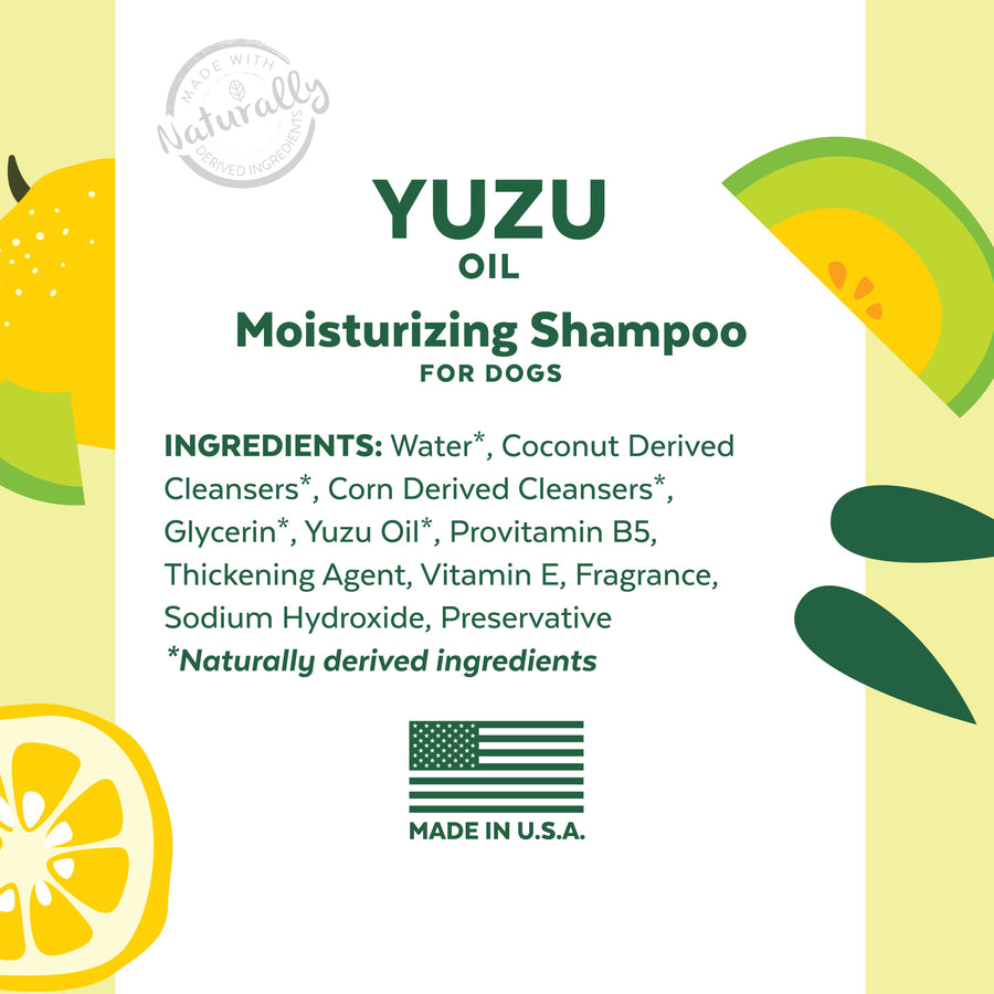 Tropiclean Yuzu Oil Moisturizing Pet Shampoo