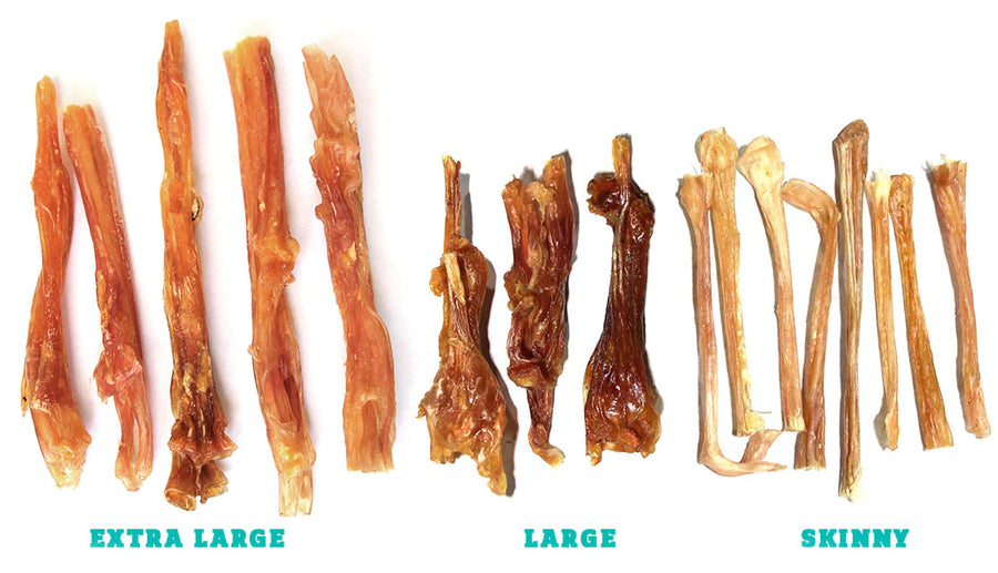 Tuesday's Natural Dog Company Skinny Beef Tendon Dog Treat