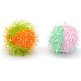 Coastal Turbo Fuzzy Balls Cat Toy