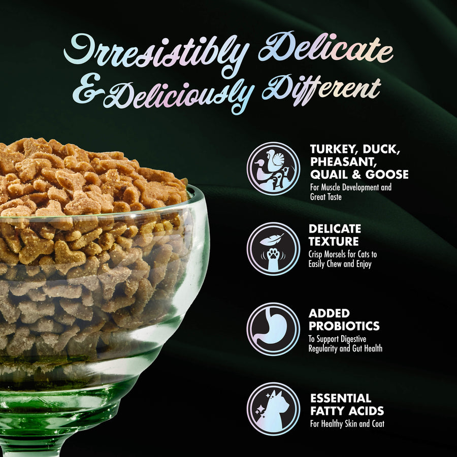 Purrsnickitty Cat Food Dry Salmon Splendor Picky Cat Approved – Top Feature - Muscle Development, Delicate  Texture, added Probiotics, Essential Fatty Acids