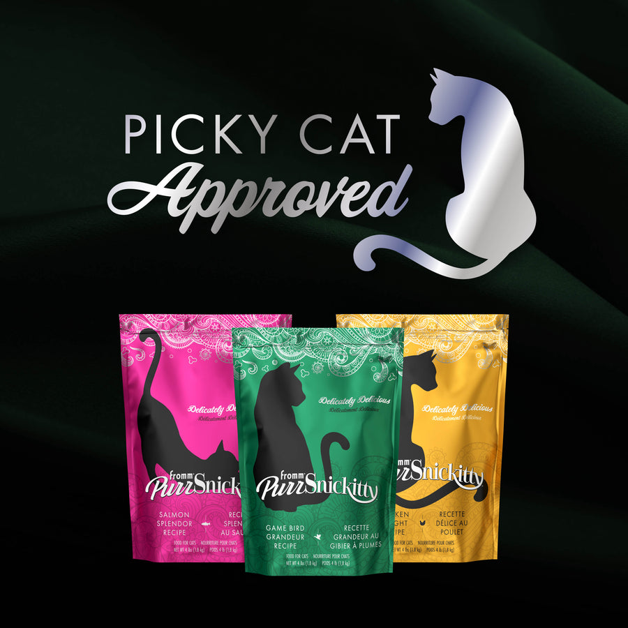 Purrsnickitty Cat Food Dry Salmon Splendor Picky Cat Approved