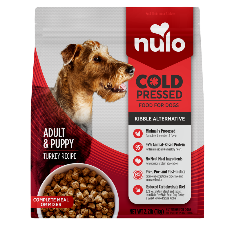 Nulo Cold Pressed Meals Turkey Formula Dog Food