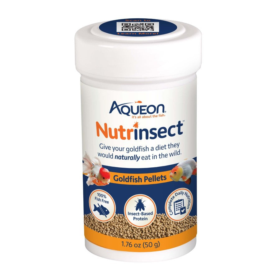 Aqueon Nutrinsect Goldfish Pellets