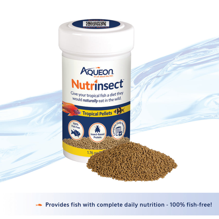 Aqueon Nutrinsect Tropical Pellets