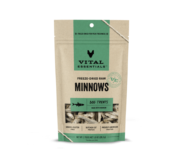 Vital Essentials Freeze-Dried Minnows Dog Treats