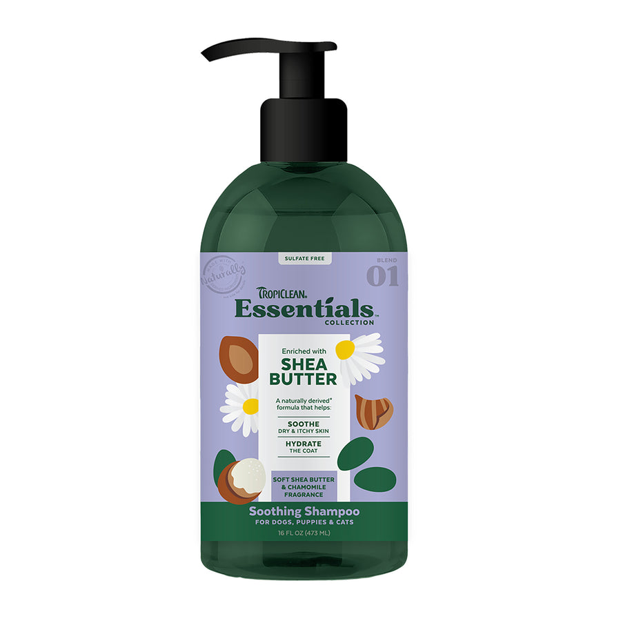 Tropiclean Shea Butter Soothing Pet Shampoo