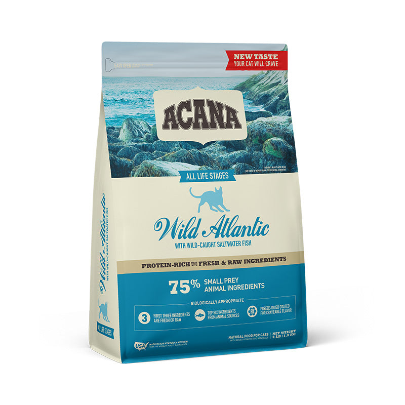 ACANA Wild Atlantic Formula Cat and Kitten Grain Free Dry Cat Food