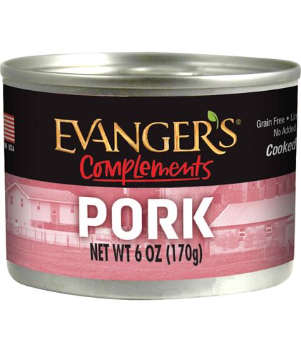 Evanger's Complements Grain Free Pork Canned Dog & Cat Food