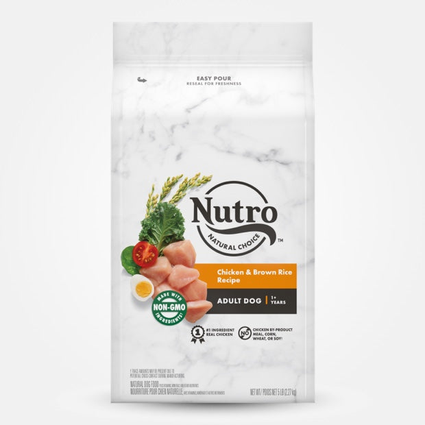 Nutro Adult Farm-Raised Chicken, Brown Rice & Sweet Potato Dry Dog Food